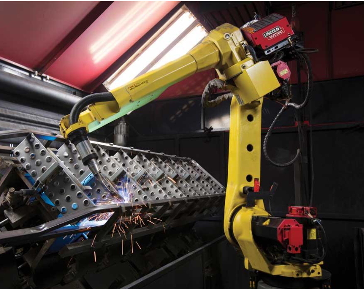 Automated robotic welding