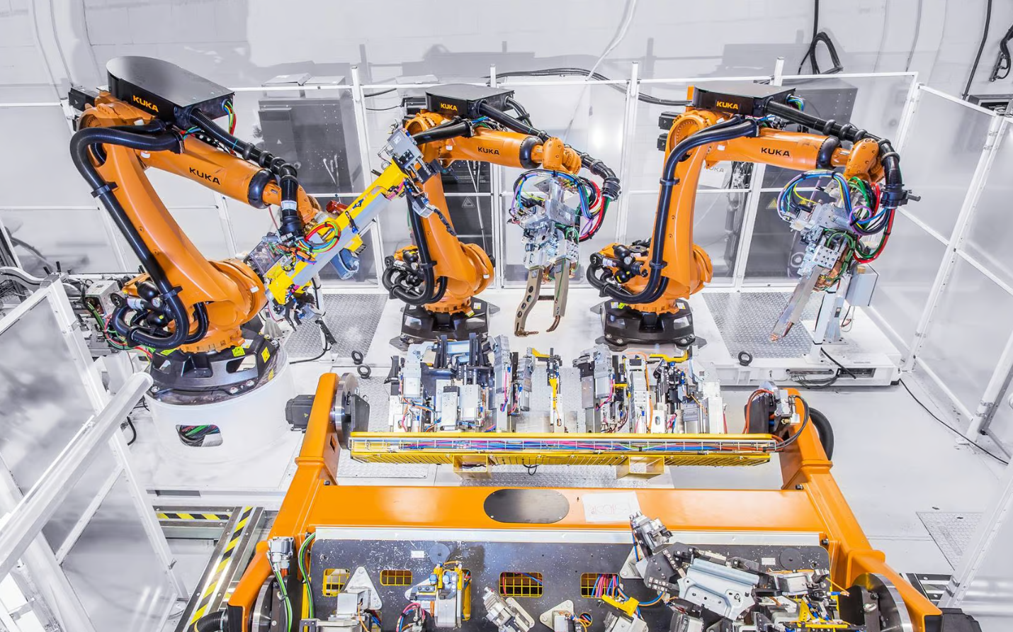 Automated spot welding