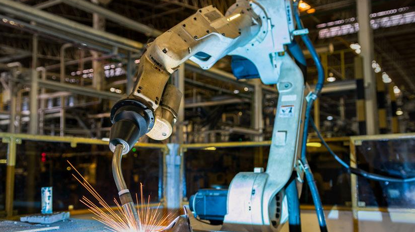 Robotically welding grooved butt joints