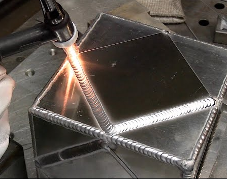 Are there special techniques for TIG welding aluminum